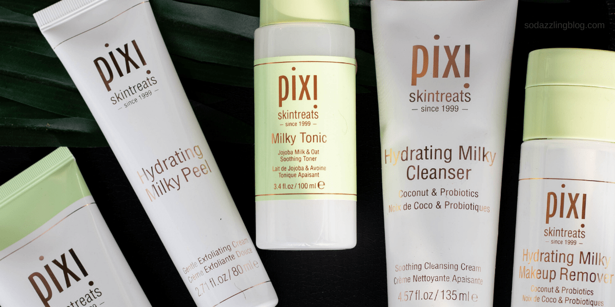 Pixi Beauty Hydrating Milky Collection Banner